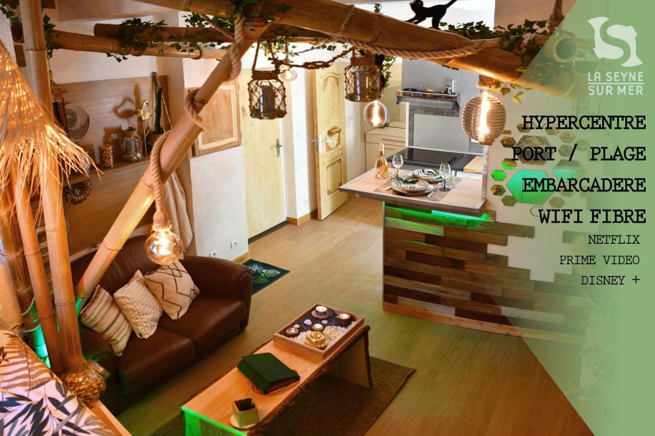 La Cahute H24,Cosy,Port,Plage,Wifi,Netflix ラ・セーヌ・シュル・メール エクステリア 写真